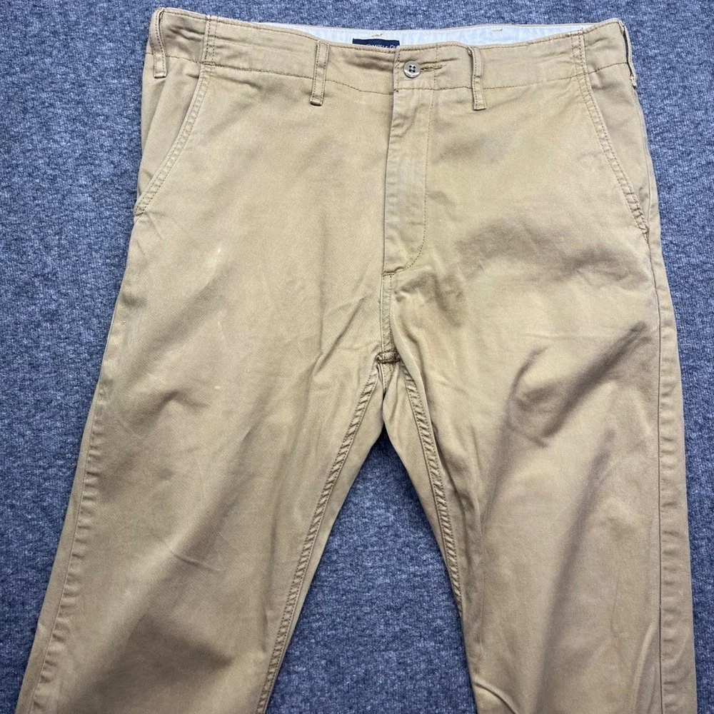 Levi Strauss Pants Mens‎ 32x32 Fits 34x31 Tan Chino Khaki Stretch Twill Trousers